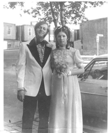 Prom 1971 with Ed Burke