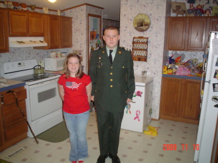 11-11-09 Vets Day, Jeremy & Emily