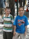 My grandson Brendan with my son Joey - 2006