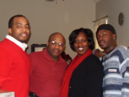 sis, her husband & two of her son's