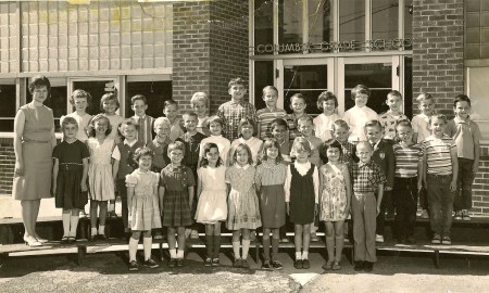 Columbia Elementary School 1966, 1st grade