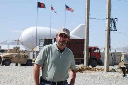 Me at FOB Ghazni, Afghanistan, March 11, 2009