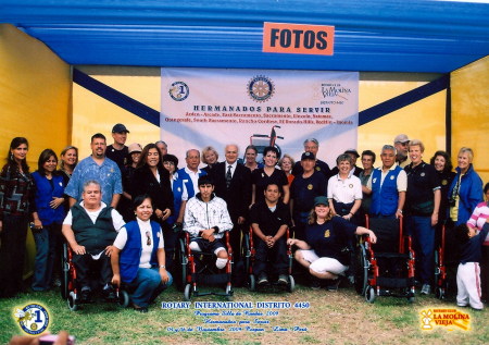Wheelchair Distribution for Rotary
