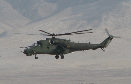 Mi-24 "Hind"-Bagram Airfield