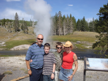 The Family at Yellowstone: 2008