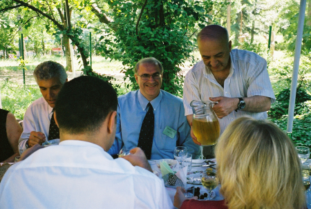 Lunch in Tblisi, Rep. of Georgia (2004)