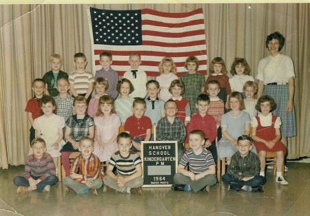 Mrs. Evans' Kindergarten class - 1963-1964
