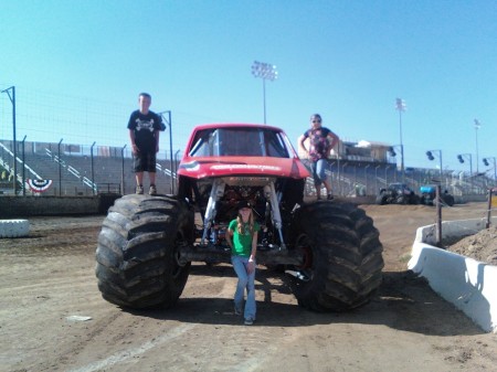 my kids and Big Dummy!