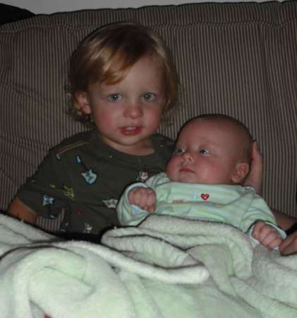 My two lovely grandsons