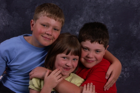 Brian, Matthew and Emma in 2006