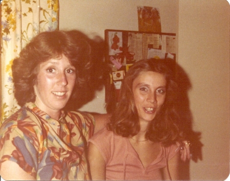 Linda Thompson and me (June 1978)