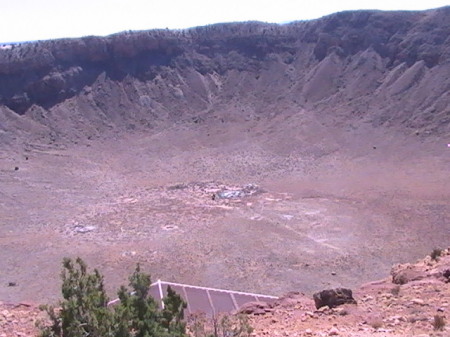 meteorite crater, AZ