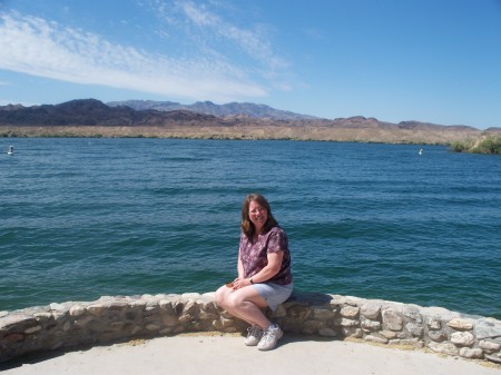 Lesley at Lake Havasu