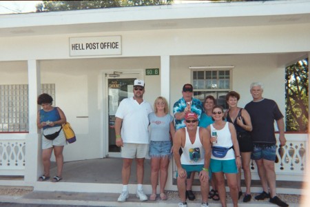 Hell post office on cruise