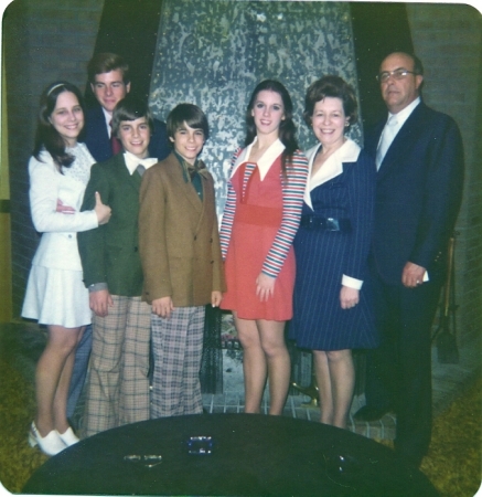 Pollock family circa 1974