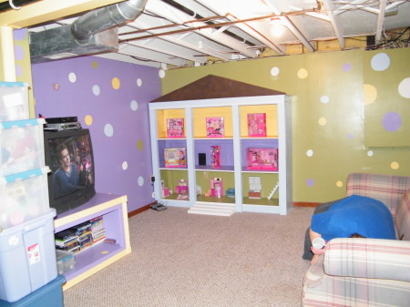 Doll house and TV stand