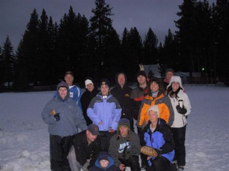 Snowball Softball Team