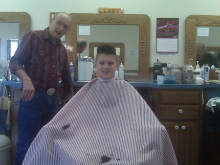 Travis Colton's haircut