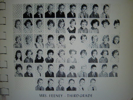 Mrs. Feeney-3rd grade, taken1961