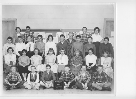 6th Grade Miss Heminger March 1960