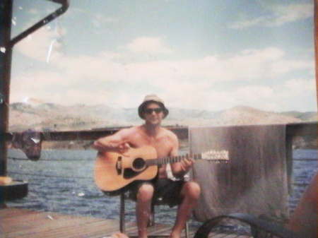 Jammin at Taylor's cabin in Shalan in 1997