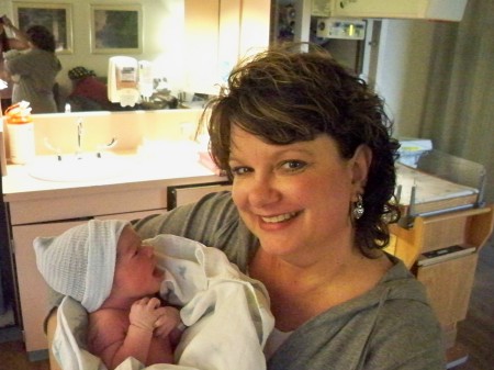 Grandma and Baby Gavin!