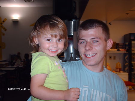 my son Alex and grandaughter Sophia