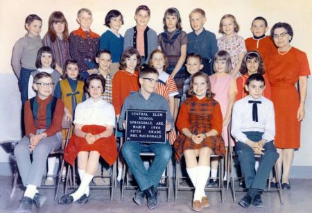 Central Elementary 1965-1966 -- Mrs. McDonald