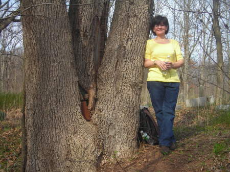 Me on the hill.