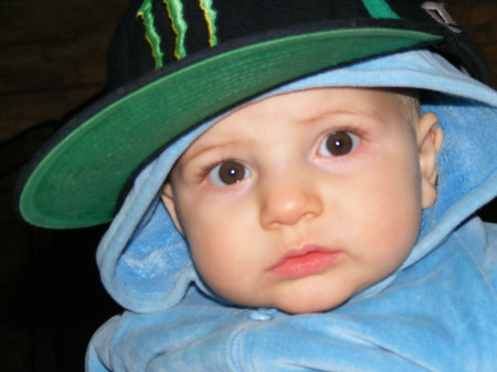 my grandson Hayden