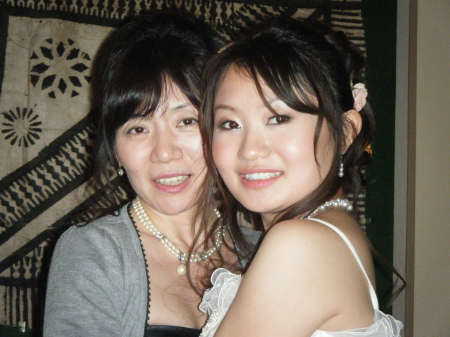 Kana and her mom, Kumiko
