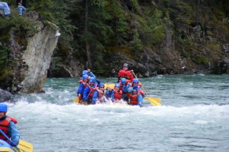 White Water Rafting in K Country