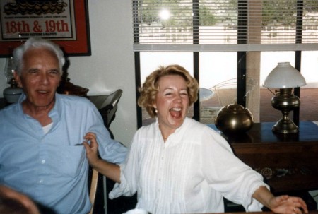 Howard and me at Susie's home, Tucson, AZ