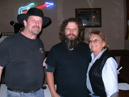 With hubby & Jamey Johnson at his concert 2009