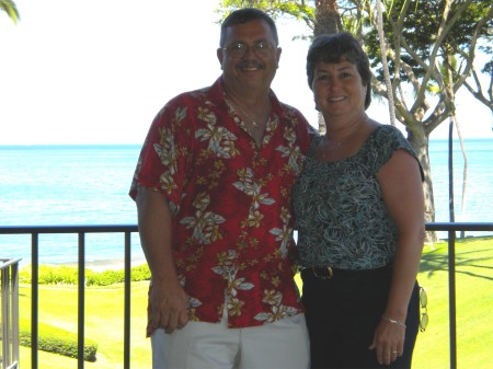 Geoff and I in Maui