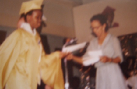 graduation day 1979 me and ms. skyles