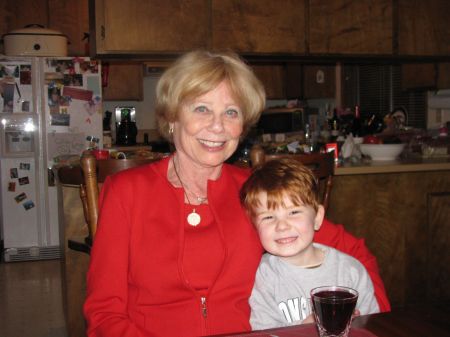 Me and grandson Connor