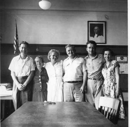 Janitor's Staff 1951