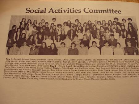 Social Activities Commitee