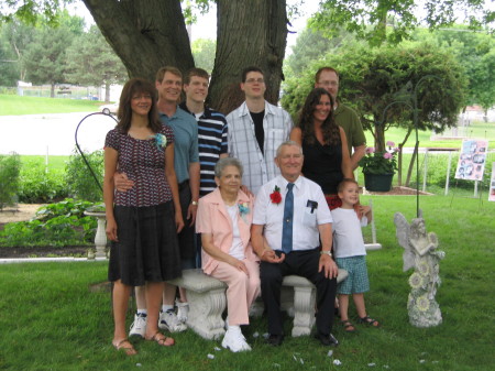 My Family at Mom & Dad's 50th Wedding anniv