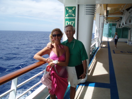 Cruising the  caribbean with Dad