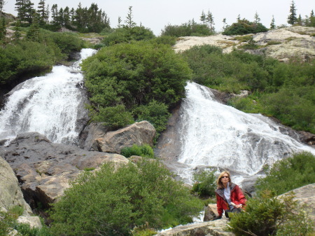 Waterfall in Breckenridge, Colorado