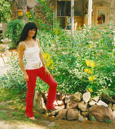 Linda & My Moonflower Gardens 9/2009