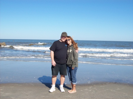 Scott & Beth in Tybee Island, GA