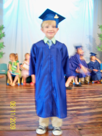 Ashton"s kindergarten graduation