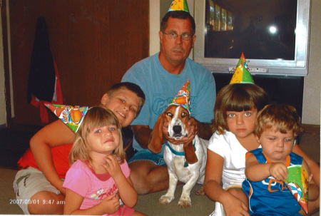 Tom and Grandkids