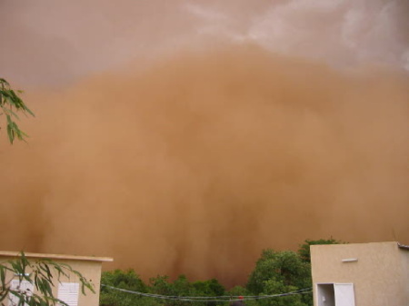 Niamey, Niger - Dust Storm