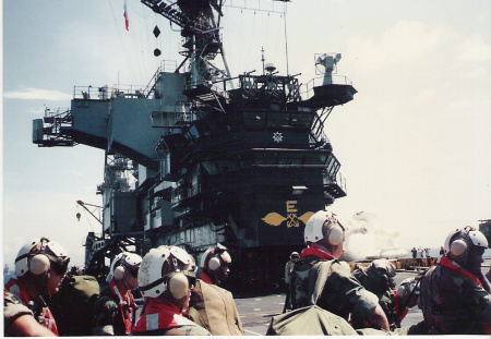 The Tower of the USS Midway