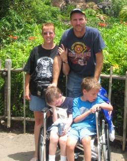 My family at Animal Kingdom