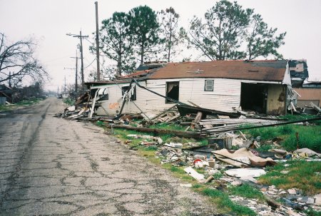 Lower 9th Ward, post Katrina